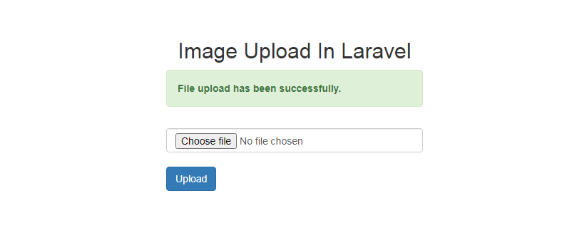 Image Upload in Laravel