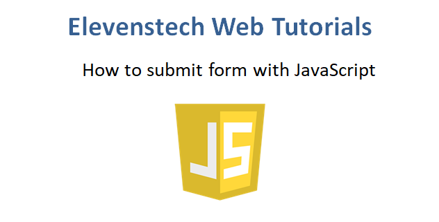 How to submit form with JavaScript