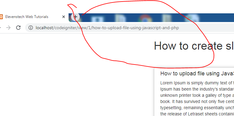 How to create slug in codeigniter